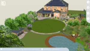 حديقه وجلسات لمنزل